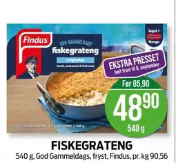Kiwi FISKEGRATENG tilbud
