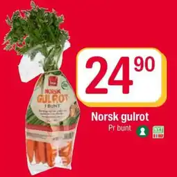 Coop Extra Norsk gulrot tilbud