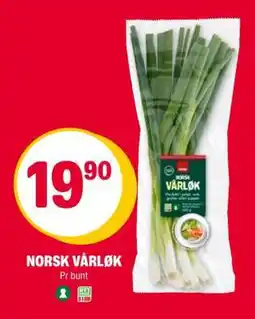 Coop Extra NORSK VÅRLØK tilbud