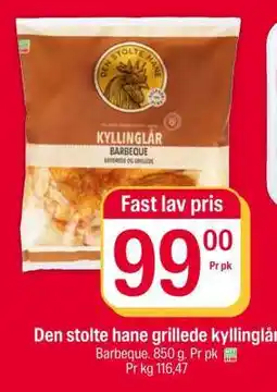 Coop Extra Den Stolte Hane grillede kyllinglår tilbud