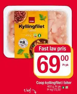 Coop Extra Coop kyllingfilet i biter tilbud