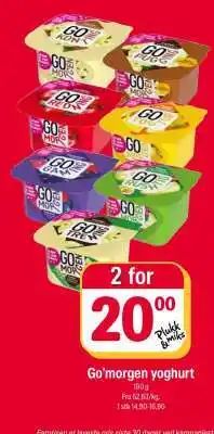 Coop Extra GO’ MORGEN YOGHURT tilbud