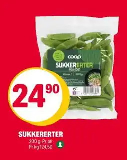 Coop Extra Sukkererter tilbud