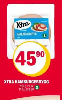 Coop Extra XTRA HAMBURGERRYGG tilbud