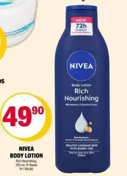 Coop Extra NIVEA BODY LOTION tilbud