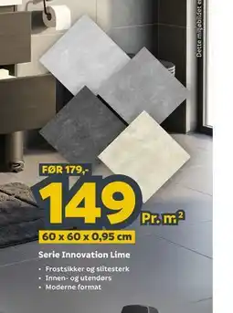 Megaflis Serie Innovation Lime tilbud
