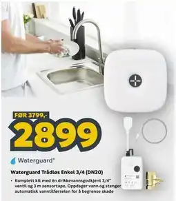 Megaflis Waterguard Trådløs Enkel 3/4 (DN20) tilbud