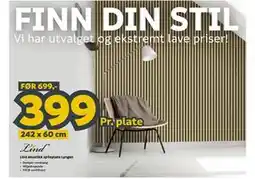 Megaflis Lind akustikk spileplate Lyngen tilbud