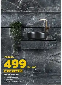 Megaflis Marble Soveroya tilbud