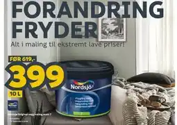Megaflis Nordsjø Original veggmaling matt 7 tilbud