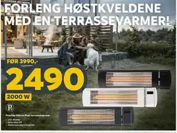 Megaflis Provida Ultron Plus terrassevarmer tilbud