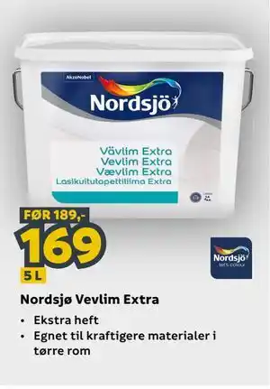 Nordsjø Vevlim Extra
