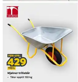Megaflis Mjølner trillebår tilbud