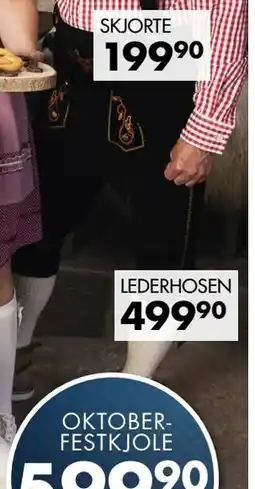 Sparkjøp LEDERHOSEN tilbud