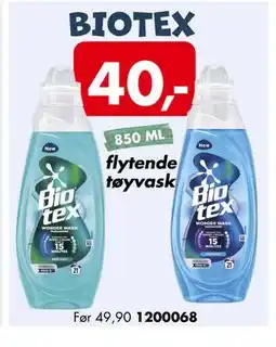 Sparkjøp BIOTEX tilbud