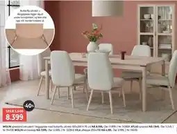 Bohus WOLIN spisebord tilbud