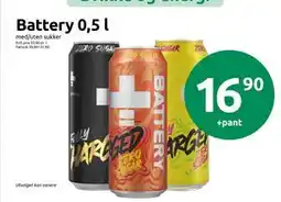 Joker Battery 0,5 l tilbud