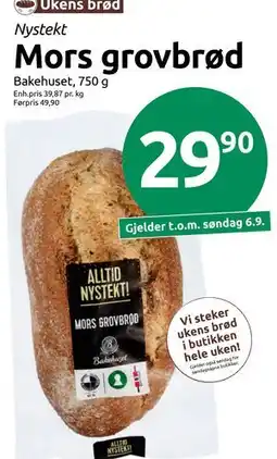 Joker Mors grovbrød tilbud