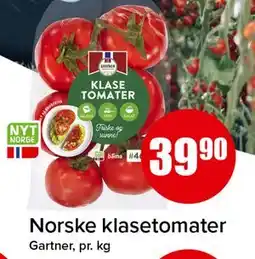 Spar Norske klasetomater tilbud