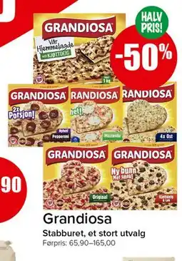Spar Grandiosa tilbud
