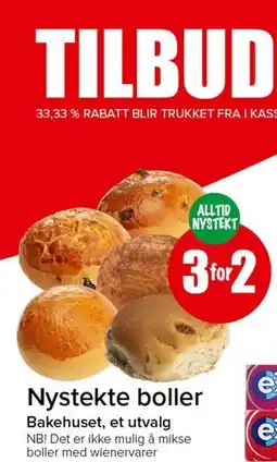 Spar Nystekte boller tilbud