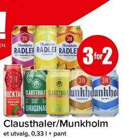 Spar Clausthaler/Munkholm tilbud