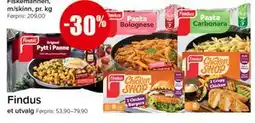 Spar Findus tilbud
