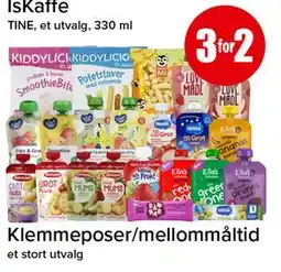 Spar Klemmeposer/mellommåltid tilbud