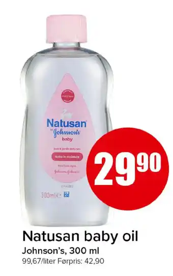 Natusan baby oil