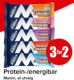 Spar Maxim protein-/energibar tilbud