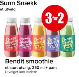 Spar Bendit smoothie tilbud