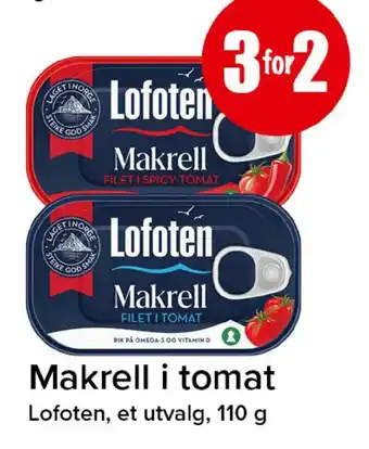 Lofoten makrell i tomat
