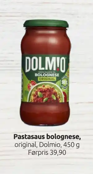 Pastasaus bolognese, original