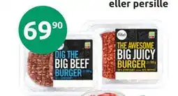 Joker DIG THE BIG BEEF BURGER / THE AWESOME BIG JUICY BURGER tilbud