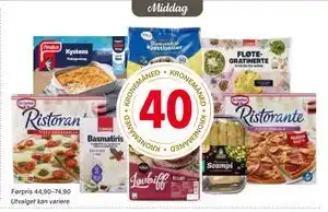 Nærbutikken Middag tilbud