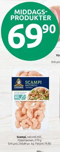Joker Scampi tilbud