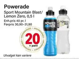 Nærbutikken Powerade tilbud