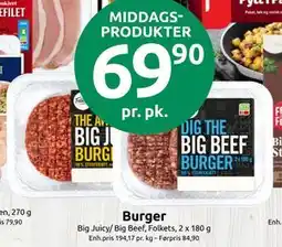 Joker Burger tilbud