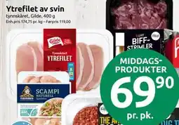 Joker Ytrefilet av svin tilbud