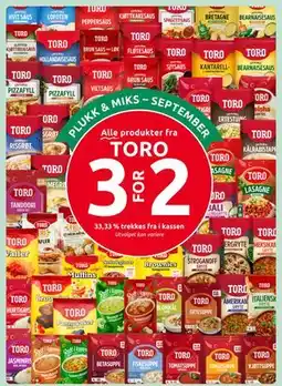 Joker Alle produkter fra TORO tilbud