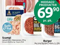 Joker Scampi tilbud