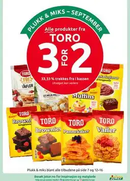 Joker Alle produkter fra TORO tilbud