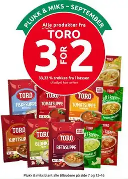 Joker TORO tilbud