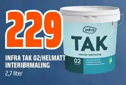 Coop Obs Infra tak 02/helmatt interiørmaling tilbud