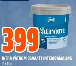Coop Obs Infra våtrom 05/matt interiørmaling tilbud