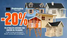 Coop Obs Krifon lekehus Palmako lekehus tilbud