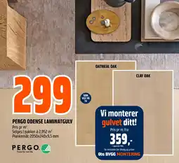 Coop Obs Pergo odense laminatgulv tilbud