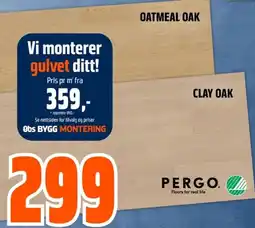 Coop Obs Pergo Floors for real life tilbud