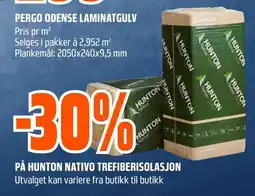 Coop Obs Hunton Nativo Trefiberisolasjon tilbud