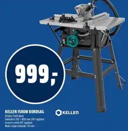 Coop Obs Kellen 1500W bordsag tilbud